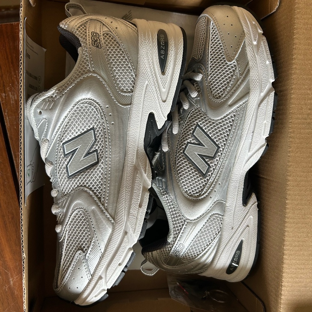 Brand New ❗️ New Balance Silver Running Shoes